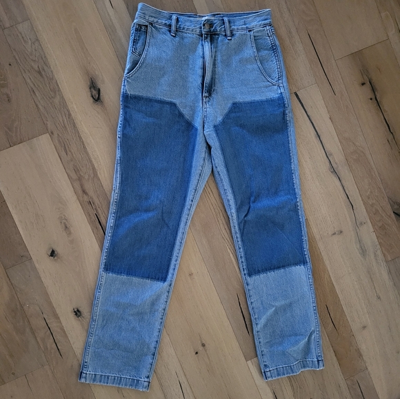 NEW Madewell 90s Straight Jean in Shadow Panel, size 27 - Picture 2 of 5